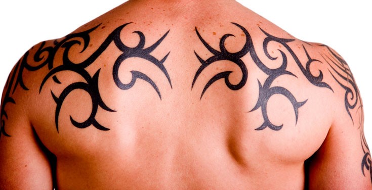 Full Back Tattoo Designs for Men Body