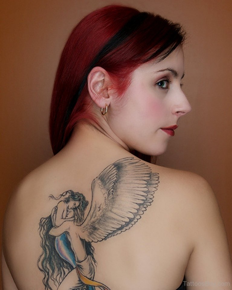 Enigmatic Tattoo on Women Full Back