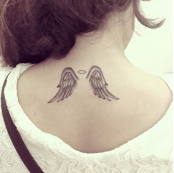 Angel Winged Symbol of Tattoo