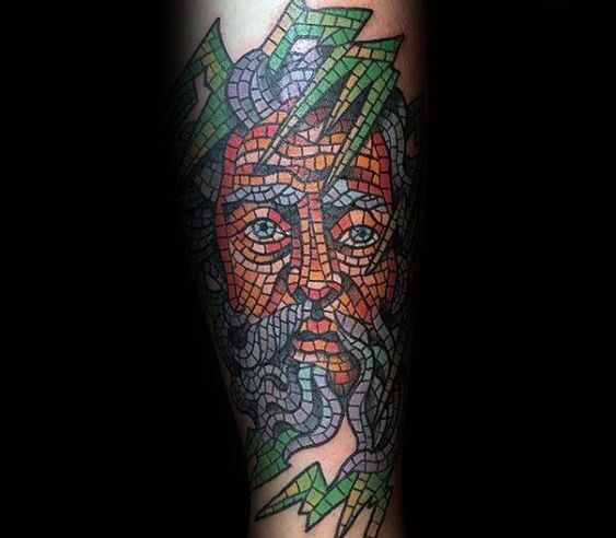 Historical Tale Geometric Tattoos for Men