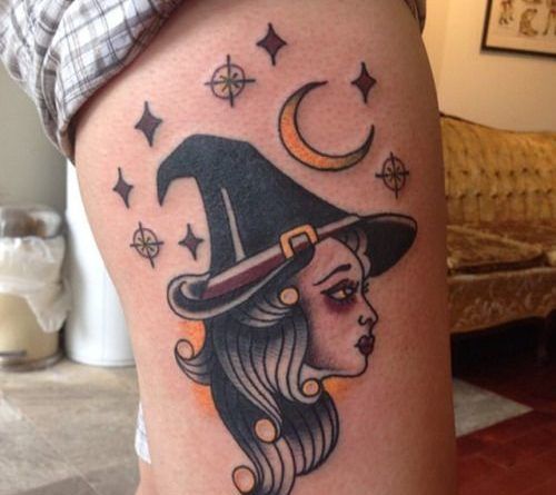 Eye Catchy Witchcraft Tattoos For Women