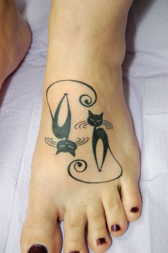 Jerk Cat Lady Luck Tattoo