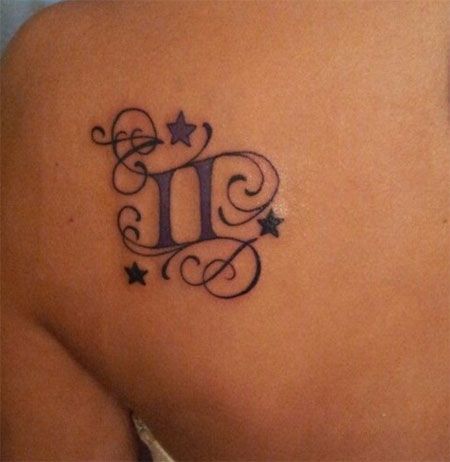 Gemini Tattoos for Females Unique Designs