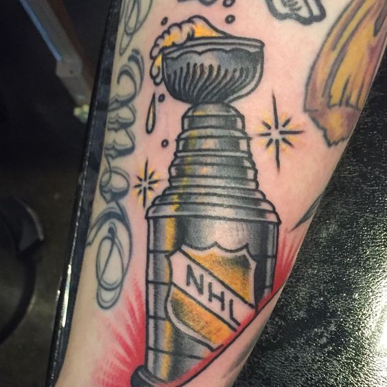 Stanley Cup Tattoo - Inspired Tattoo for Men